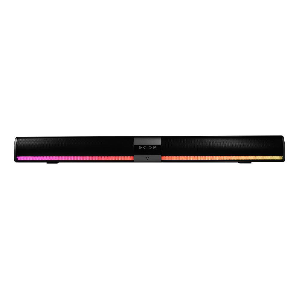 BARRA DE SONIDO PORTATIL VORAGO BSP-450 BT/TF/AUX 3.5MM/USB/COAXIAL RGB TIPOC 2x5W RMS CONTROL REMOTO - BARRA DE SONIDO PORTATIL VORAGO BSP-450 BT/TF/AUX 3.5MM/USB/COAXIAL RGB TIPOC 2x5W RMS CONTROL REMOTO -